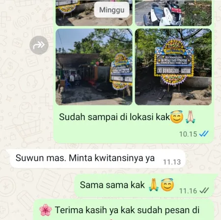 Pengiriman Papan Bunga Duka Kampung Bali