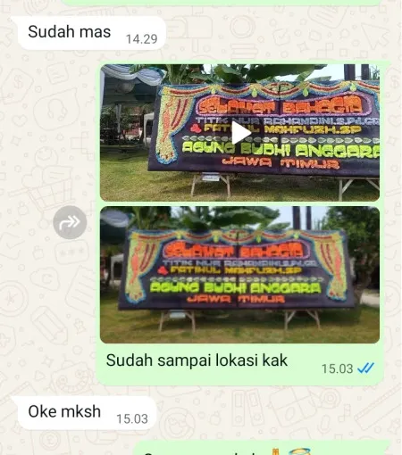 Pengiriman Papan Bunga Kampung Bali