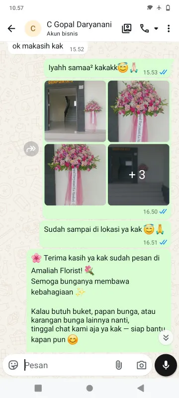 Pengiriman Karangan Bunga Kampung Bali